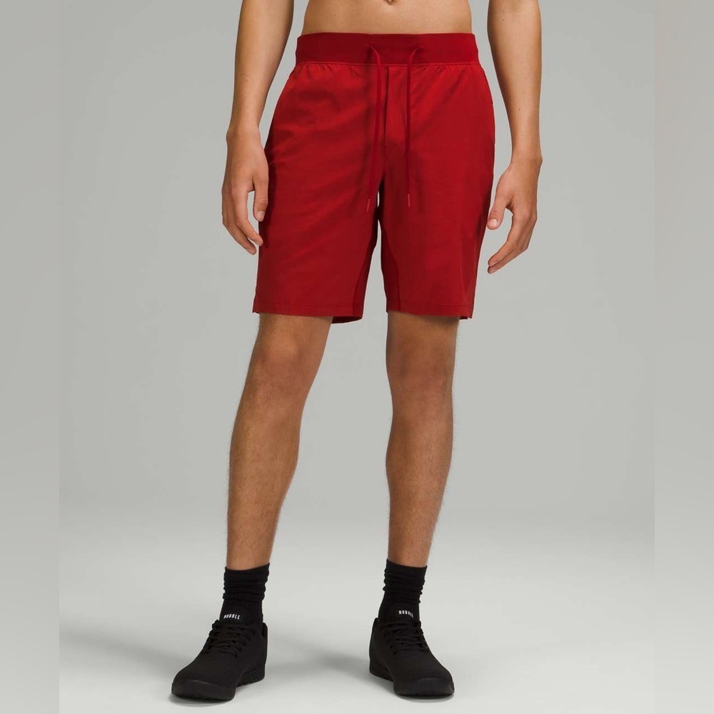 Lululemon Men’s Red Athletic Shorts Size Small  Men's Red Casual Shorts